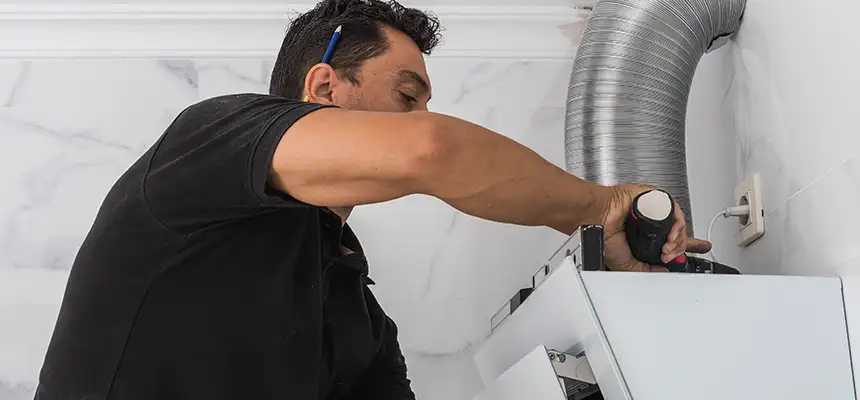 Precision In-wall Dryer Vent Cleaning & Rerouting Corrections in Houston, TX
